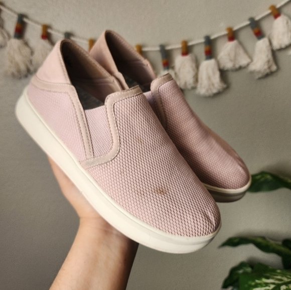 Olukai Ki'ihele Blush Pink Slip On Drop In Comfort Sneaker Womens 7 - Picture 2 of 14